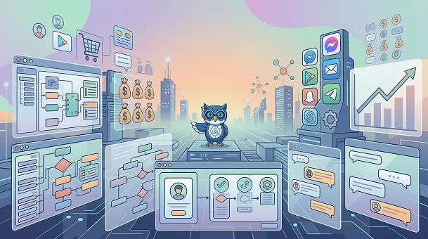 Как настроить автоответы и воронку продаж в боте MAX