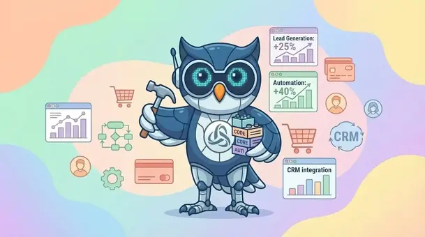 Компоненты Telegram-бота: код, автоматизация и CRM-интеграция для роста лидогенерации на 25% и автоматизации на 40%